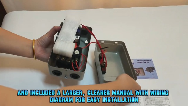 Emiさま Magnetic Electric Motor Starter - 220/240V 5.5KW 20-32AMP - 7.5 HP