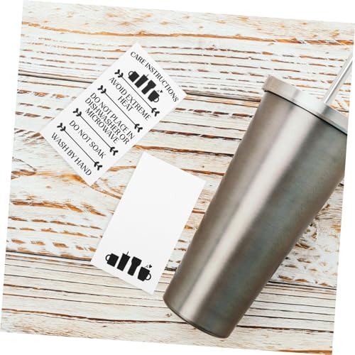Cartes dinstructions dentretien pour gobelets et inserts de rappel - 2