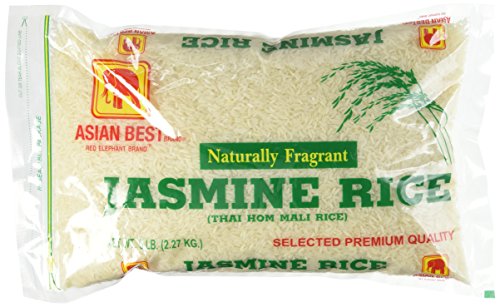 Asian Best Jasmine Rice, 5 Pound