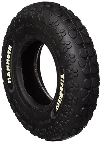 TireBiters Medium Chew Toy Extra Strength, Black, 8-Inch