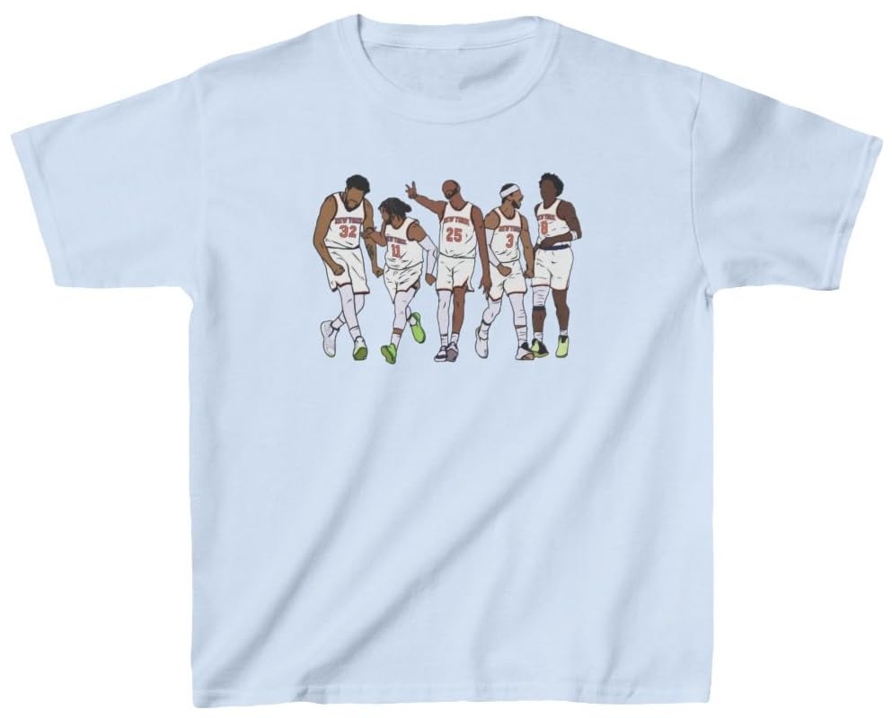 Youth T-Shirt KAT, Brunson, Mikal, Hart & OG New York Tee Kids Sizes4