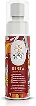 Wildly Pure Renew 5 in 1 Heat Protection Spray Mist with Polypeptides & Hyaluronic acid| Heat & UV Protect, Frizz Control & Color Protection| Men & women| Chemical Free| 100mL (Renew Hair Mist)