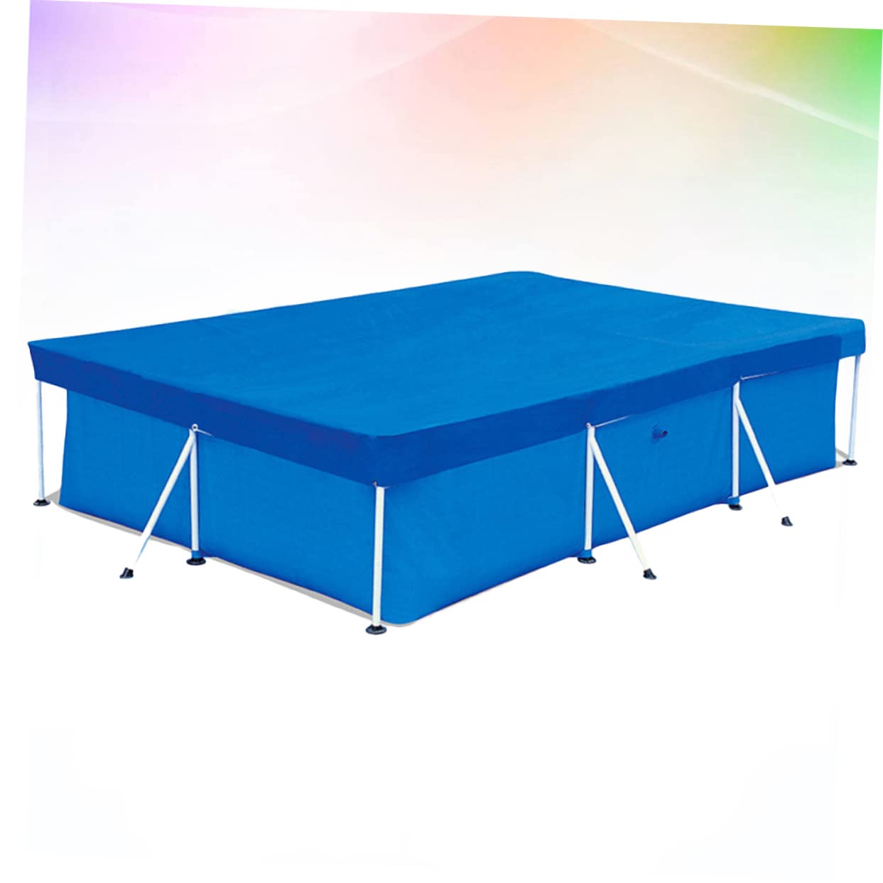 Azul Cubierta Estructura Piscina de PE para Piscinas Inflables