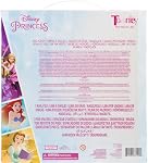 Disney Princess 15 Piece Water-Based Nail Polish with 2 Toe Spacers 1 Nail File| Quick Dry| Peel Off| Gift Kit Set for Kids Girls| Ages 3+ by Townley Girl