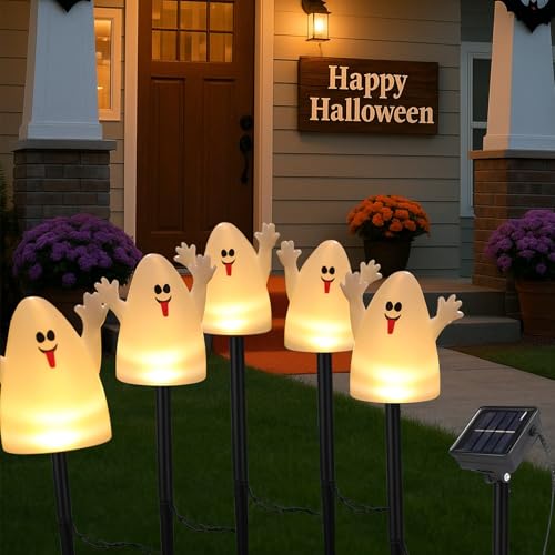 ガーデンライト ハロウィン ソーラーライト 飾り 屋外 カボチャ イルミネーションライト ハロウィン飾り ランプ 埋め込み式 自動点灯 照明 お化け屋敷 お庭のサムネイル