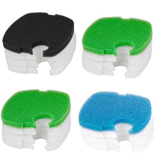 AQUANEAT Aquarium Compatible Canister Filter Pads for SUNSUN HW-304B/404B/704B/3000 CF500 Generic Replacement Filter