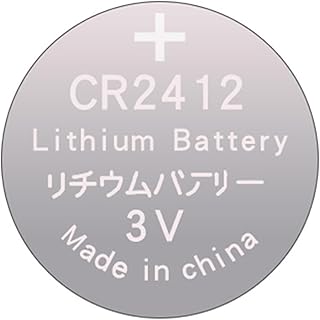 CR2412 3V Lithium Batteries Button Cell Battery for Car Keys Car Controller Electronic Devices Long Last Power Sources