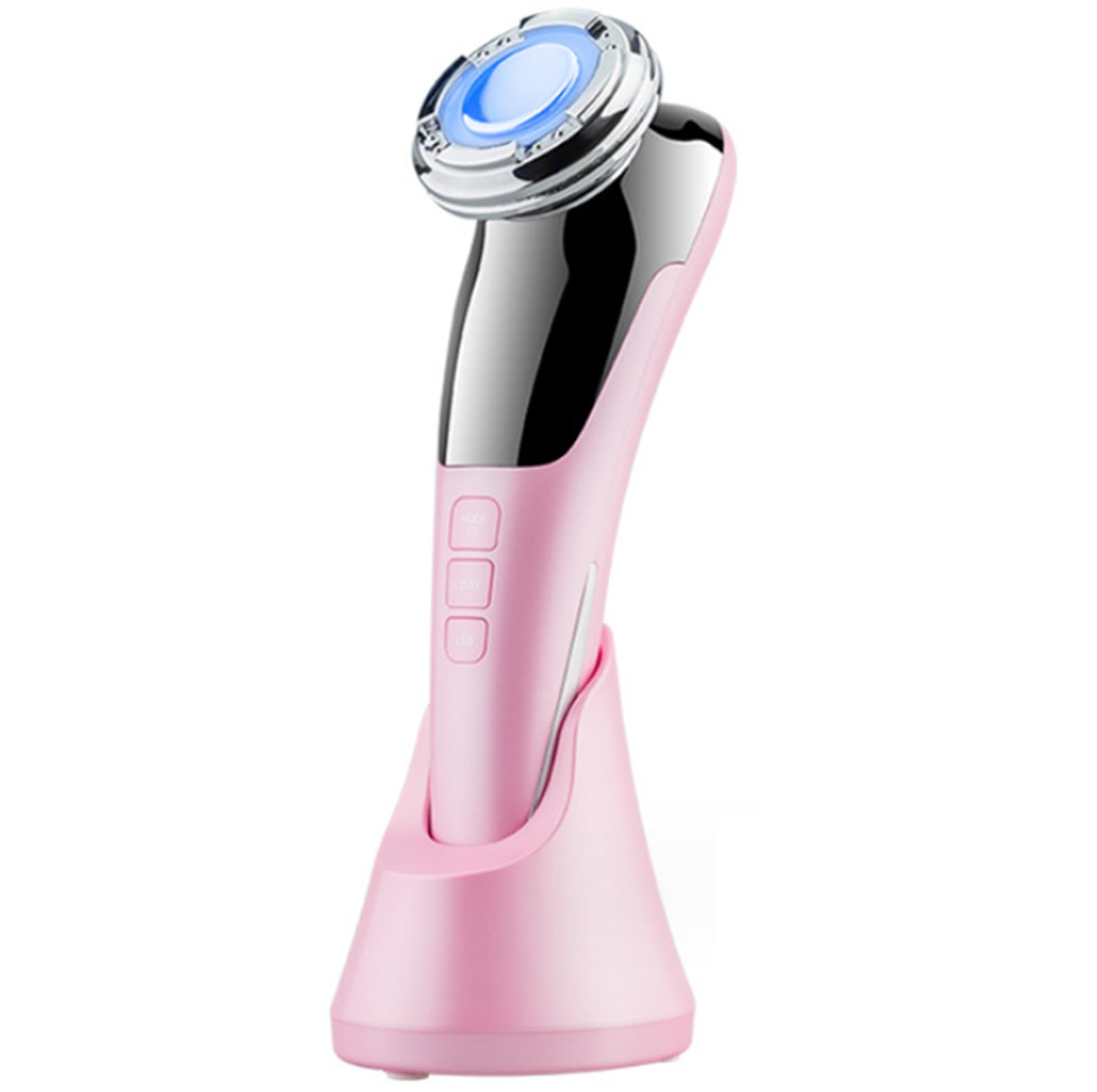 Instrumento de belleza facial, masajeador de microcorriente para rejuvenecimiento de la piel con iones fríos y calientes para uso doméstico