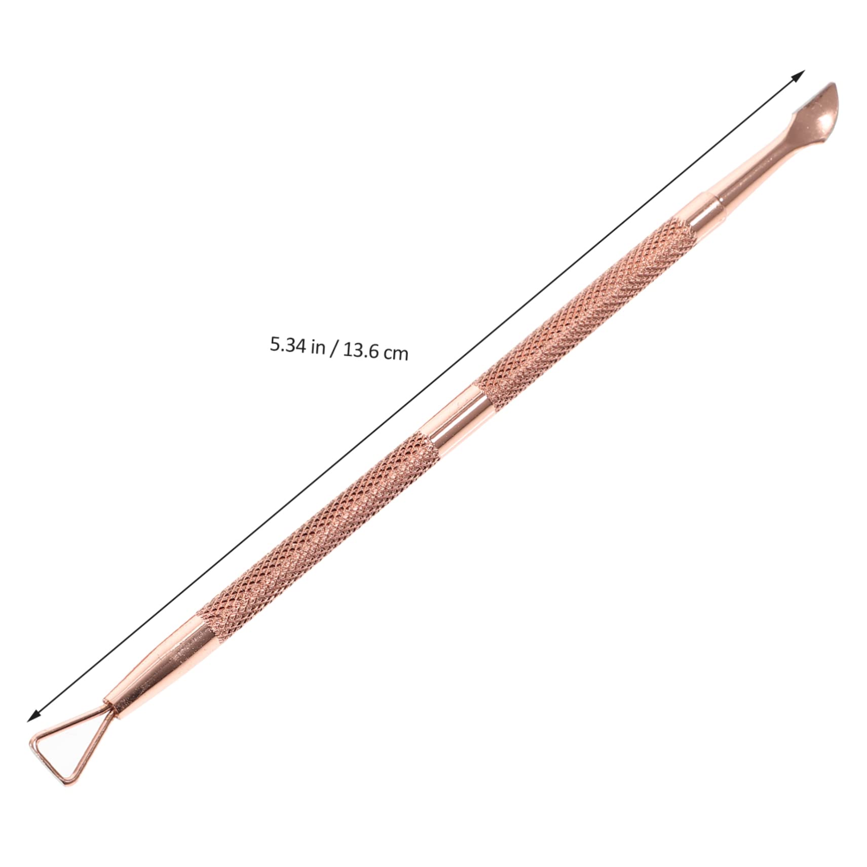 HAPINARY Stainless Steel Cuticle Pusher Set Nail Art Tool Professional Cuticle Remover and