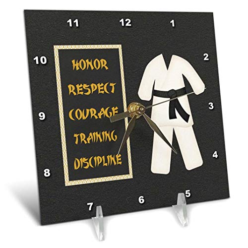 3dRose dc_180798_1 Karate Karategi Uniform Black Belt Honor 