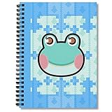 Spiral Notebook Lily Animal Crossing Composition Notebooks Journal With Premium Thick Comic Book...