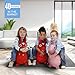 GYMNIC Red Rody Horse | Best Toddler Toy for 1-3 Years Old | Made in Italy | Safe, Inflatable Bouncy Horse for Kids