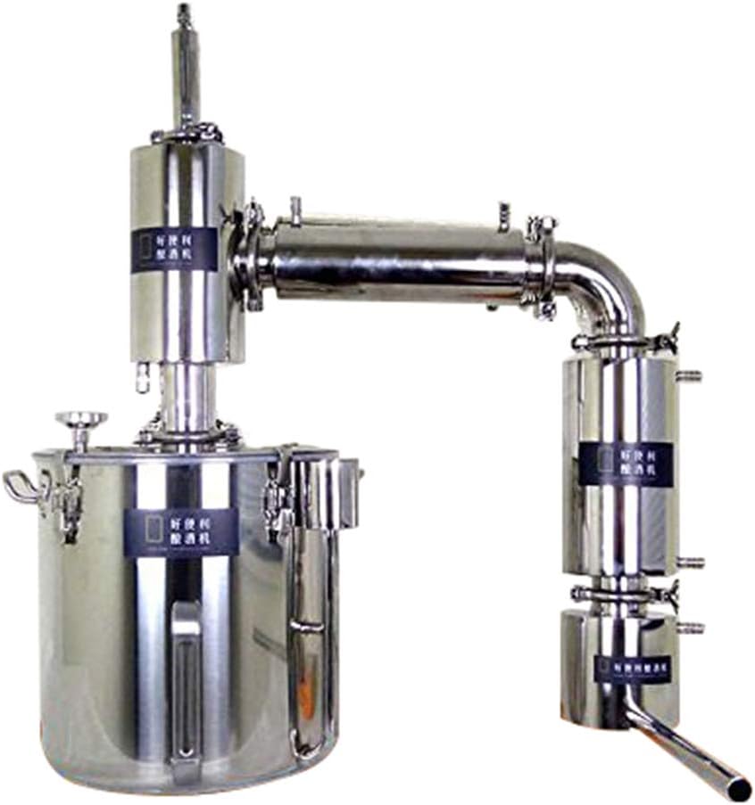 21170L Home Water Distiller Spirits Brandy Vodka Alcohol Stainless Distiller Boiler