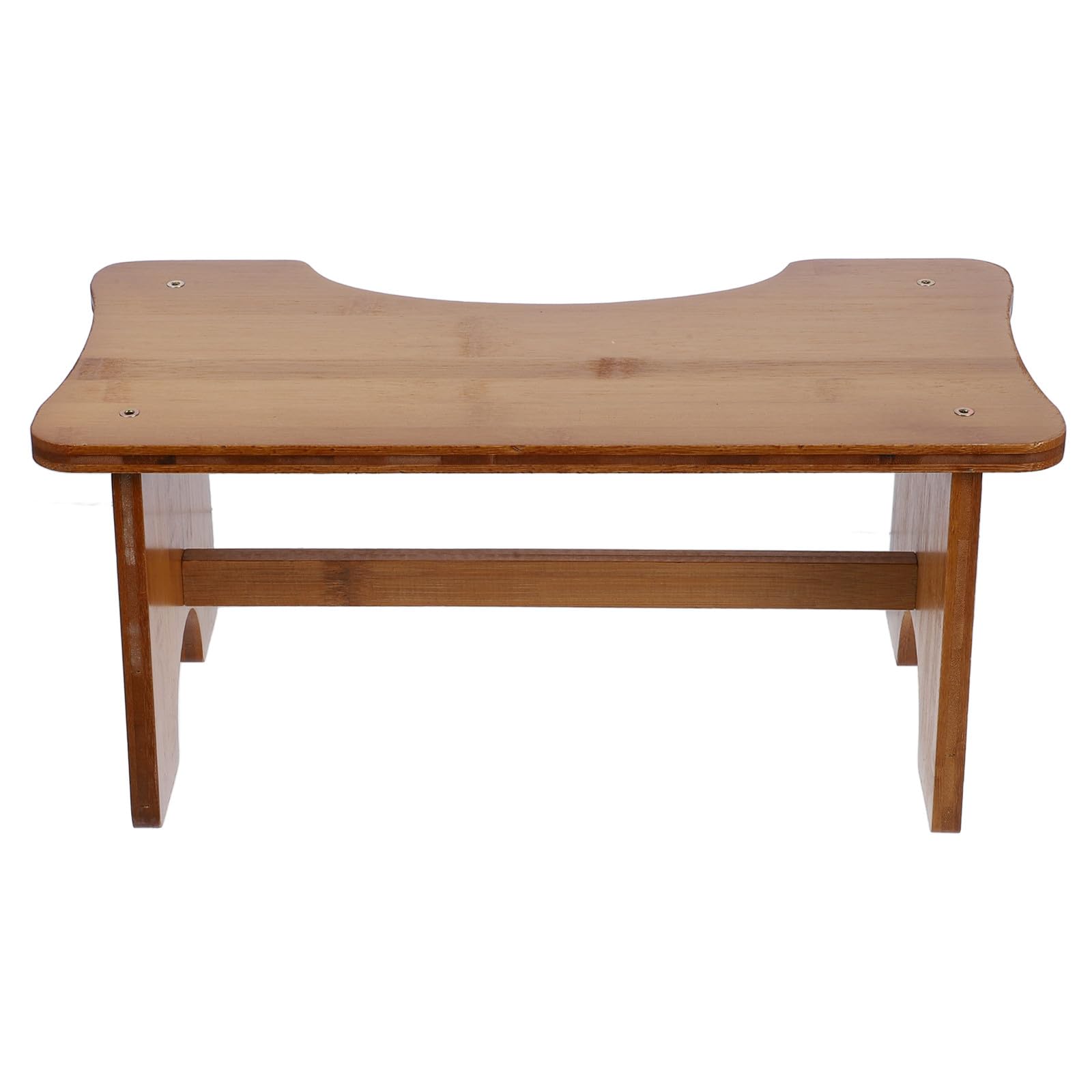 Sgabello in Legno per Bagno Struttura Stabile e Design Rettangolare, Sgabello Pratico per Ragazzo Ragazza e Adulti, come Gradino per Toilette
