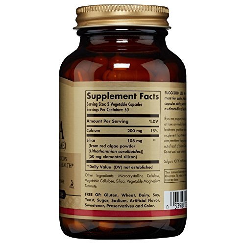 Solgar – Oceanic Silica 25 mg, 100 Vegetable Capsules - Thumbnail 4