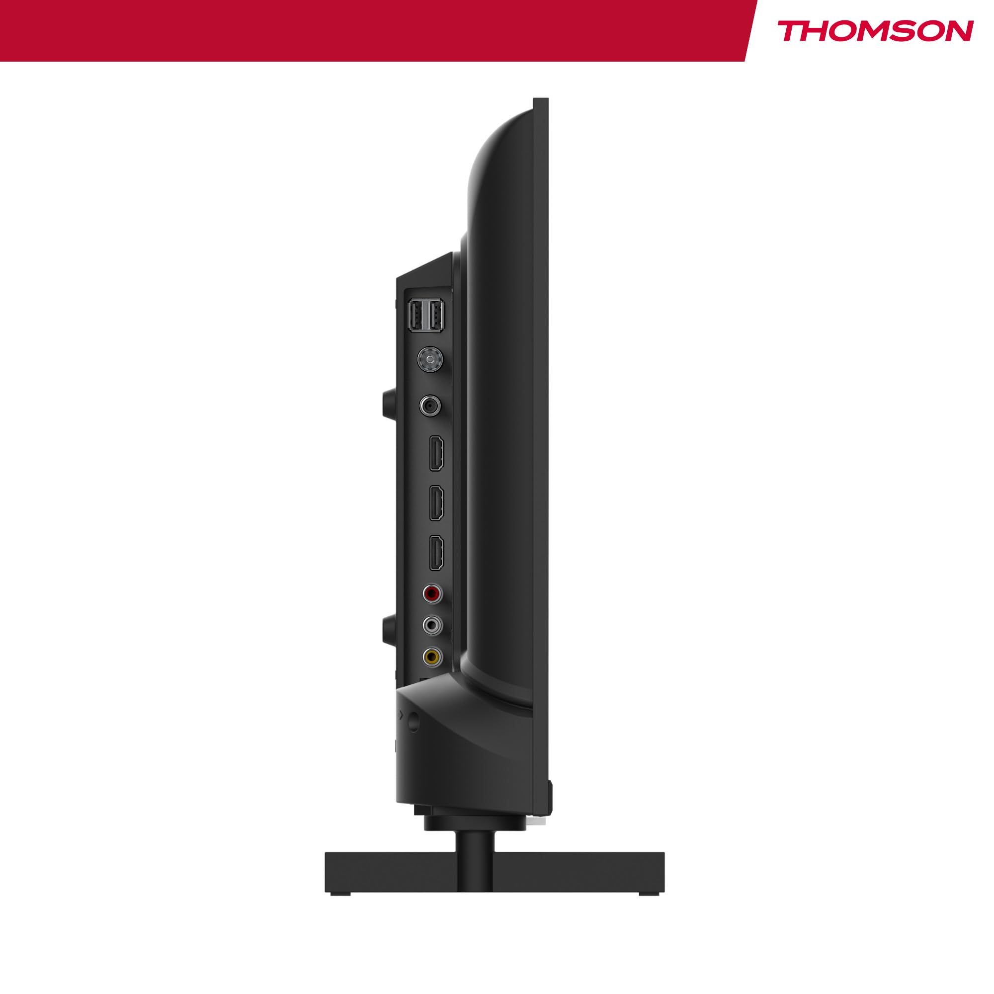 Thomson TV 24 Pollici (60 cm) HD Easy TV, TV Digitale LED (Non-Smart), Triplo Tuner (DVB-T/T2/C/S/S2), Dolby Audio, Modalità Hotel, Lettore Multimediale, Telecomando Retroilluminato, 3x HDMI