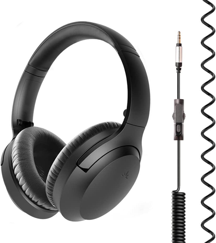 Avantree Aria Line kabelgebundene Over-Ear-Kopfhörer zum Fernsehen mit ...