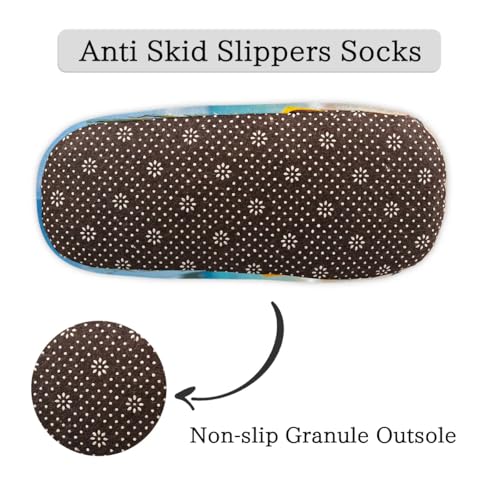 Summer Pineapple Family House Slippers for Women Men, Pineapple Beach Fuzzy Soft Cozy Non Slip Slipper Socks4