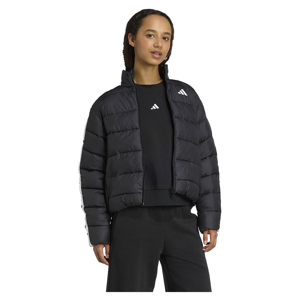 adidas Mujer Essentials CLIMAWARM 3 Stripes Synthetic Down Jackets