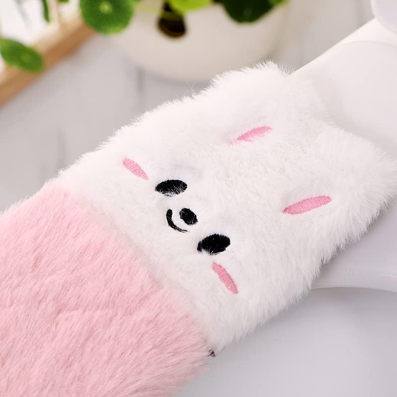 Miniatura 3 de 2 pares de fundas de asiento de inodoro, almohadilla gruesa pegajosa para asiento de inodoro, precioso asiento de inodoro de invierno, lavable,