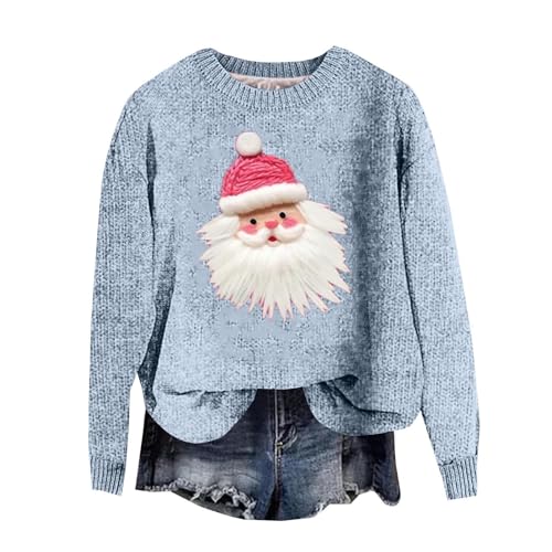 Generisch Lustige Weihnachtspullis Weihnachten Pullover Schlichtes und...