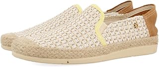 Alpargatas Piel Estilo Plano para Mujer