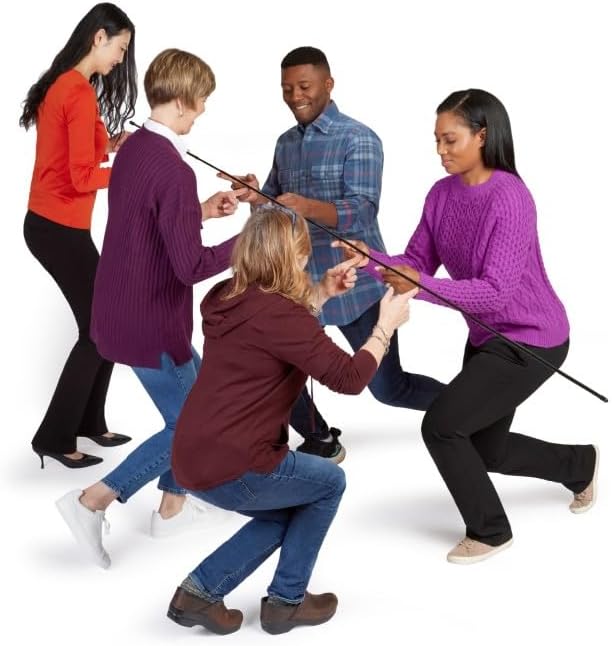 Trainers Warehouse Helium Stick | Build Teams and Communication Skills - Easy to Facilitate - Fast & Flexible - Success for Leadership & Listening - Easy to Carry