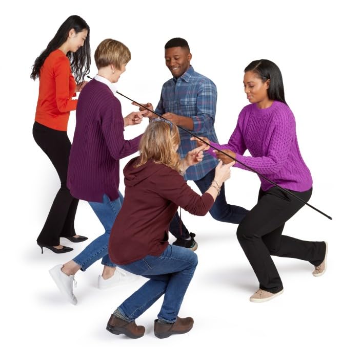 Trainers Warehouse Helium Stick | Build Teams and Communication Skills - Easy to Facilitate - Fast & Flexible - Success for Leadership & Listening - Easy to Carry