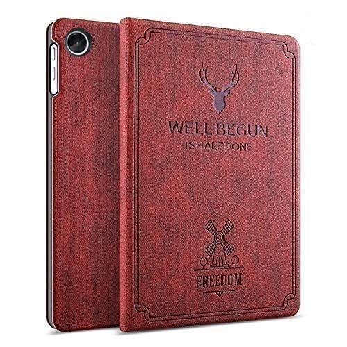 ProElite Deer Flip case Cover for Lenovo Tab M10 FHD Plus 3rd Gen 10.6 inch Tablet (Will Not Fit M10 5G Model), Wine Red (B0BH447NHY) Amazon Price History, Amazon Price Tracker