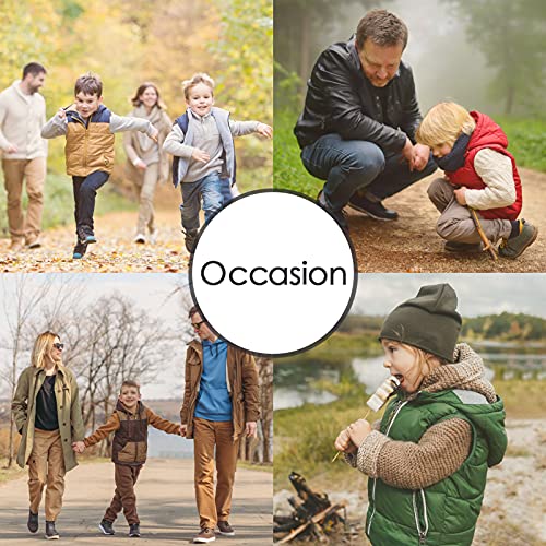 Happy Cherry Cute Little Girls Vests Outerwear Puffer Down Sleeveless Vests Padded Lightweight Jacket Waistcoat For Winter Autumn Black 5-6X #TOP2