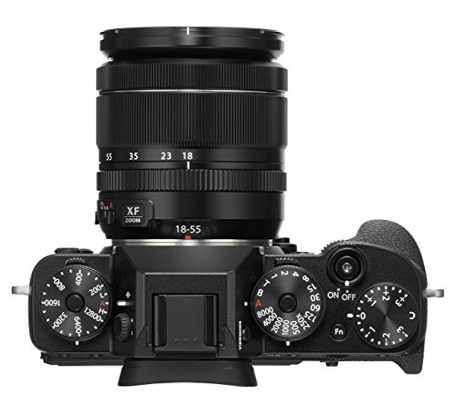Image of Fujifilm X Series X-T2 Mirrorless Digital Camera with 18-55mm F2.8-4.0R LM OIS Lens (Black) + SanDisk 128GB Extreme Pro SDXC UHS-I Card - C10, U3, V30, 4K UHD, SD Card