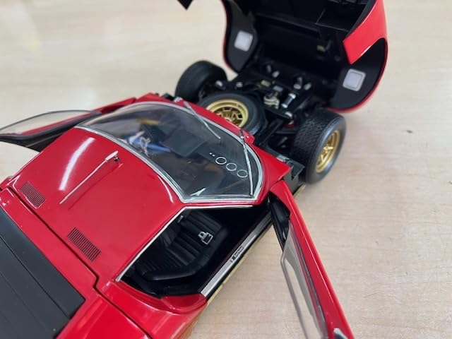 Amazon.co.jp: 京商 1/18 ランボルギーニ ミウラ P400SV レッド