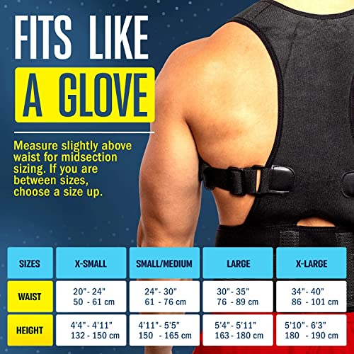 Flexguard Posture Corrector For Women And Men - Back Brace For Posture, Adjustable Back Support Straightener Shoulder Posture Support For Pain Relief, Body Correction, X-Large #TOP5