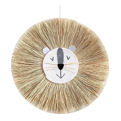 León de macramé decorativo ideal para regalo de bautizo 2