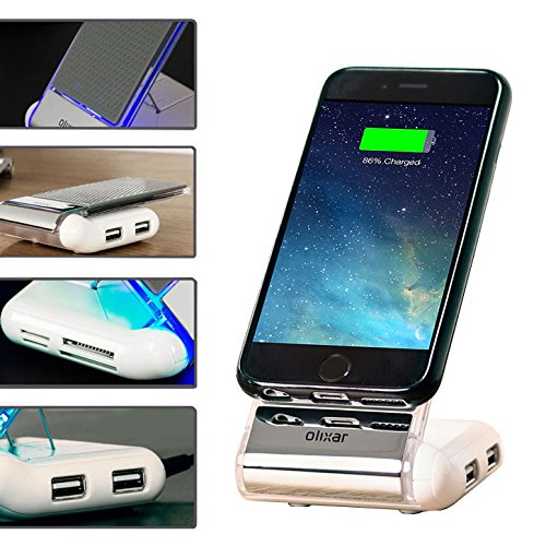 ACCESSORY LAB Olixar Desk Genie Charging Stand (White)