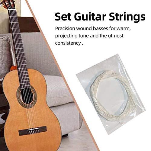 Greatangle Jeu de cordes en nylon clair et argenté pour guitare classique classique 1M 1-6 EBGDAE, Guitarra Bass Parts… - Les Beatles, Paul McCartney, John Lennon, RIngo Starr, George Harrison Greatangle Jeu de cordes en nylon clair et argenté pour guitare classique classique 1M 1-6 EBGDAE, Guitarra Bass Parts… – Image 4