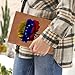 Leather Notebook for Men Women Vintage Venezuela Venezuelan Flag Rose Flower Notepad Lined 100 Pages A5 Ruled Sketchbook Journal for Drawing Writing Note Taking Travel Diary for Business Work College