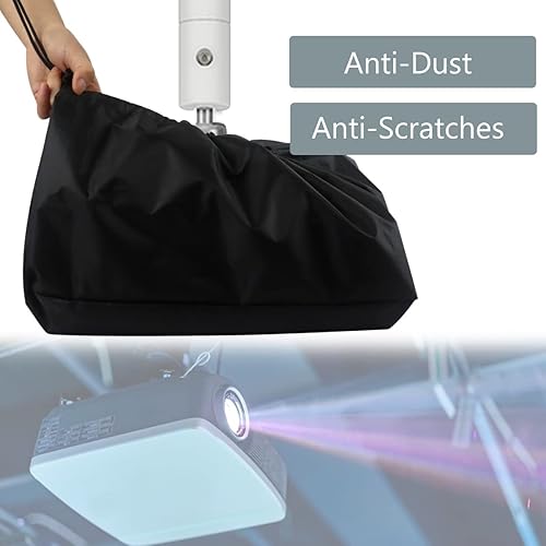 Miniatura 4 de Cubierta antipolvo para proyector de video de techo en casa o instalación al aire libre, funda de protección impermeable a prueba de polvo, 14 x 14