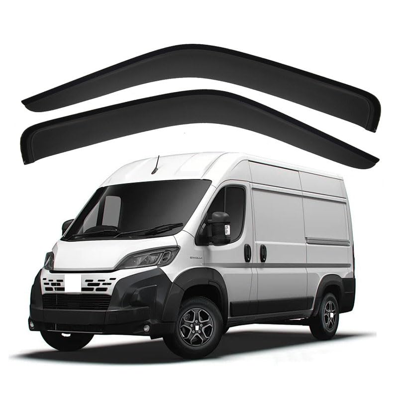 Déflecteurs de vent Fiat Ducato camping-car pour rouler vitres ouvertes sous la pluie