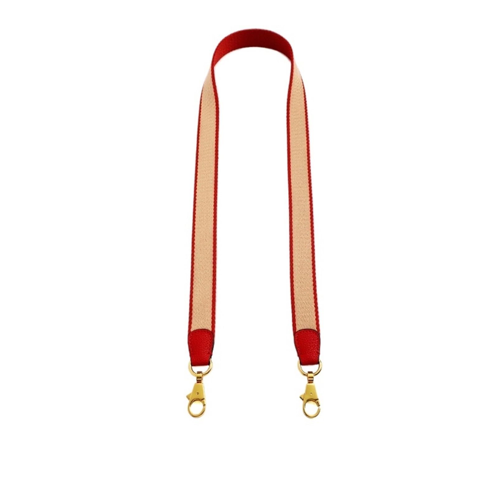 Correa ancha para bolso de mujer con asa ajustable y elegantes mosquetones de metal dorado