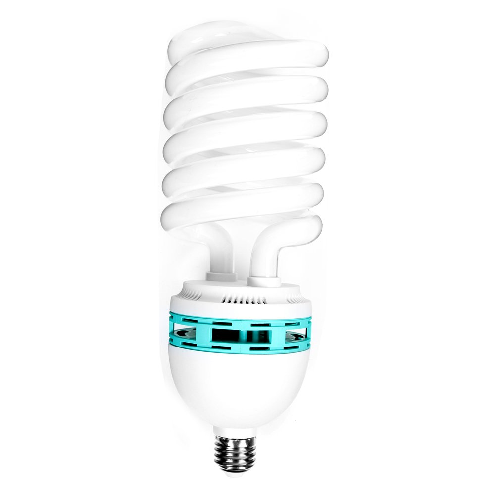 Fotga 125W 230V E27 5500K Risparmio Energetico CFL Photo Studio Video Fotografia Lampada A Luce Diurna