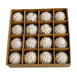 Photo Gallery dazzleex set di 9 o 16 palline per albero di natale, 6-8 cm, in plastica infrangibile, per festività, albero di natale, ghirlande, decorazioni natalizie per la casa (d) Photo Gallery dazzleex set di 9 o 16 palline per albero di natale, 6-8 cm, in plastica infrangibile, per festività, albero di natale, ghirlande, decorazioni natalizie per la casa (d)