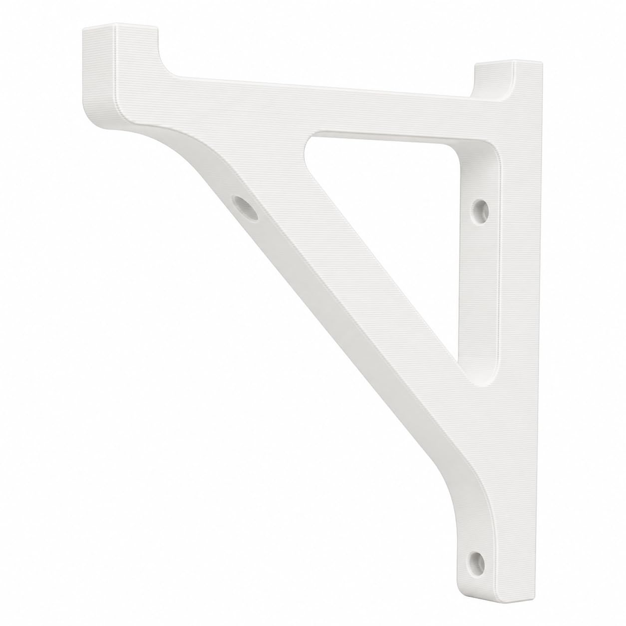 SplashNColor Angled Wall Display Mount for Large Brick-Build Ship Model – Screw-in Support Bracket | Showcase Your Collection | Tilted Viewing Angle | Heavy-Duty Load Capacity