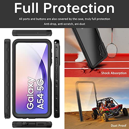 Coque étanche Samsung A54 5G évite les casses d'écran