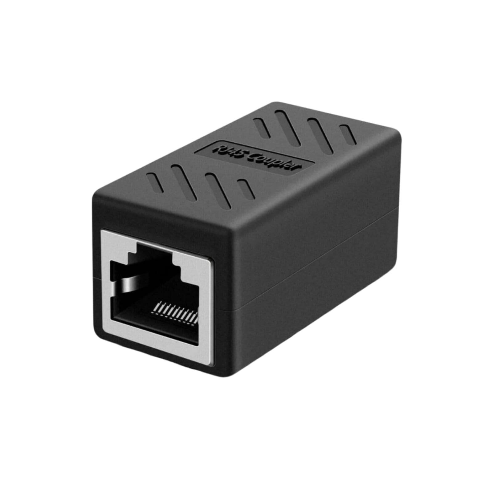 Speedio Metal RJ45 Ethernet Coupler – Rj45 Connector for Cat6, Cat5e, Cat5 Cables – Female to Female, High-Speed LAN Cable Extender, LAN Jointer or Rj45 Jointer