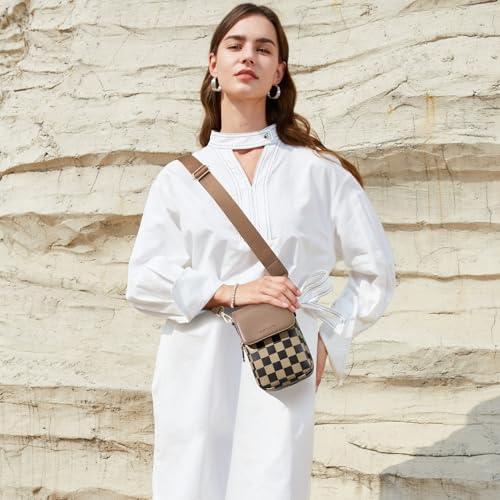 Image of BOSTANTEN Crossbody Bags for Women Cell Phone Purse Leather Wallet Handbags with Card Slots