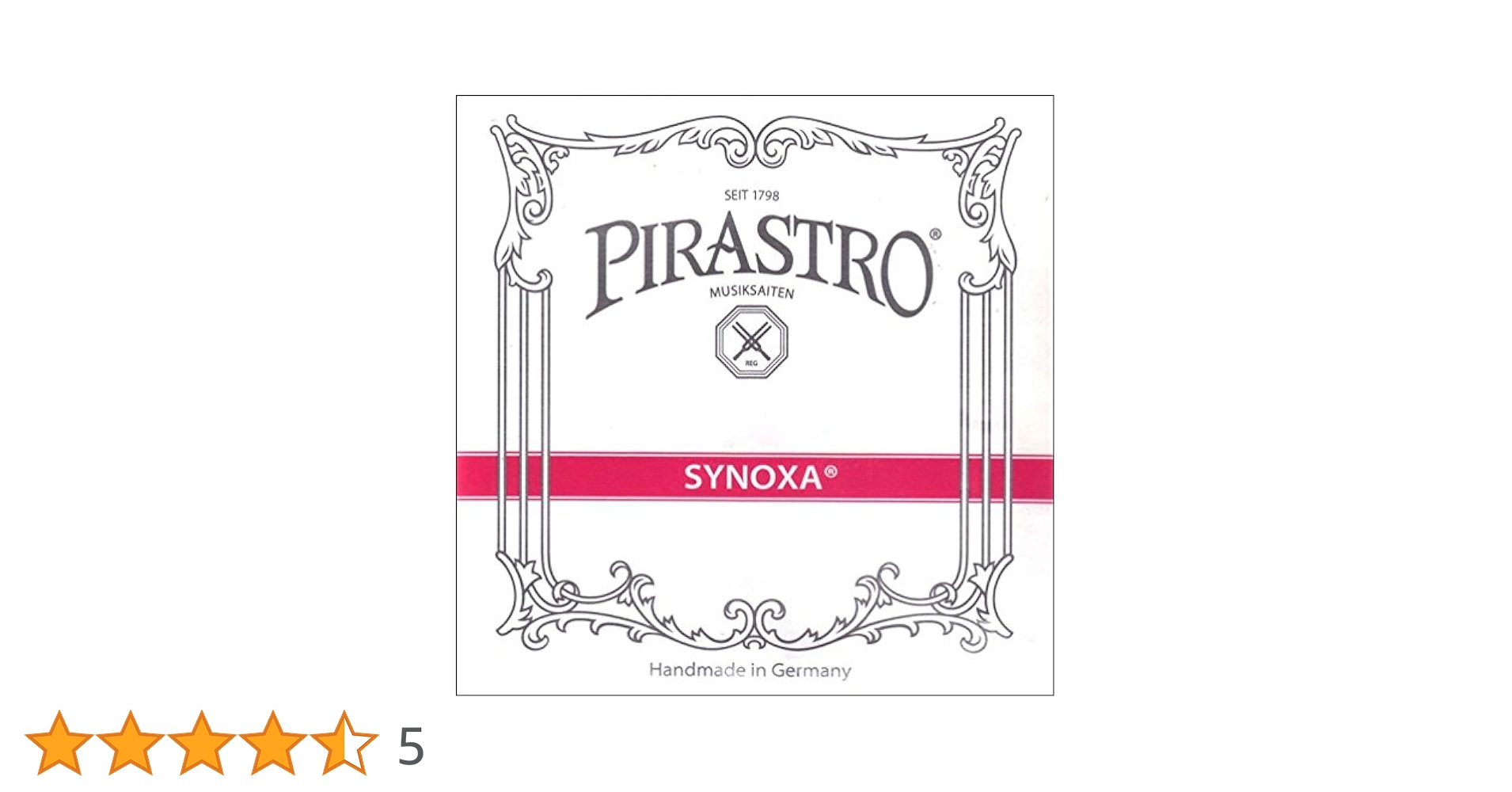 Amazon | PIRASTRO Synoxa シノクサ バイオリン弦4本セット(E線