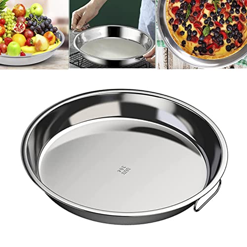 Keesha 13 Inch Stainless Steel Grill Pan Round Drip Pan For Big Green Egg, Kamado Joe Classic Joe, Weber Kettle Charcoal Grills Smokers And Fire Pits #TOP6