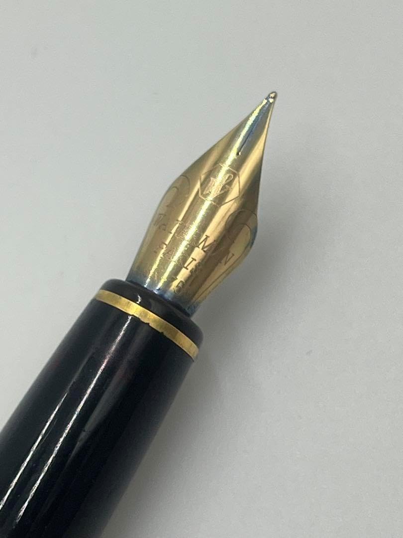 ウォーターマン 万年筆 レタロン ペン先18k-750 ネーム有り