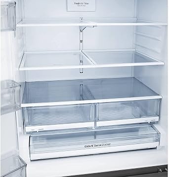 LG LFXS26973S 26 cu. ft. Smart wi-fi Enabled French Door Refrigerator - Black Stainless Steel